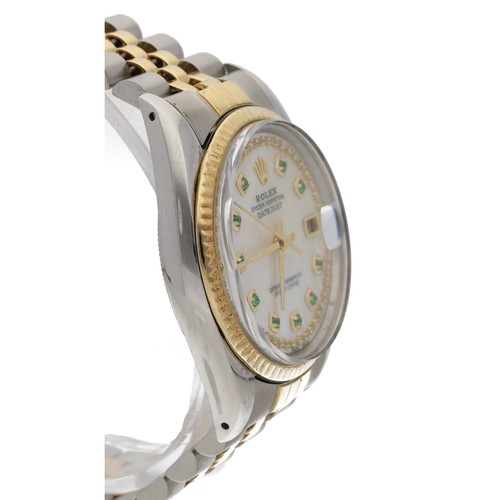 9 - Rolex Oyster Perpetual Datejust gold and stainless steel gentleman's wristwatch, reference no. 16013... 