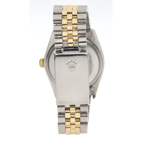 6 - Rolex Oyster Perpetual Date gold and stainless steel gentleman's wristwatch, reference no. 1500, ser... 