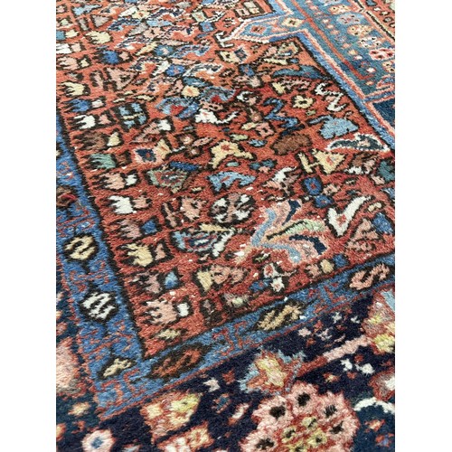 914 - Persian hand-made Karaja rug, circa 1910, 57