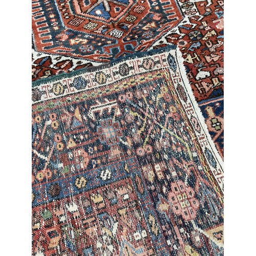 914 - Persian hand-made Karaja rug, circa 1910, 57