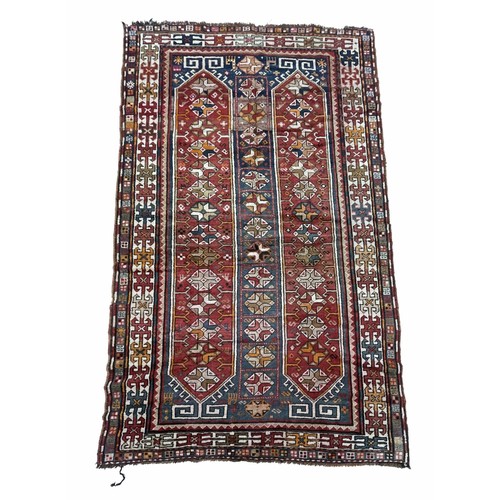 917 - Caucasian Kazak rug, circa 1920, 60