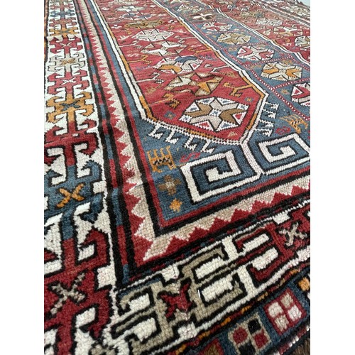 917 - Caucasian Kazak rug, circa 1920, 60