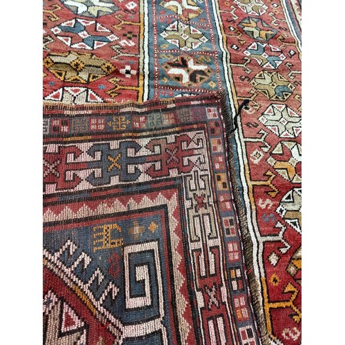 917 - Caucasian Kazak rug, circa 1920, 60