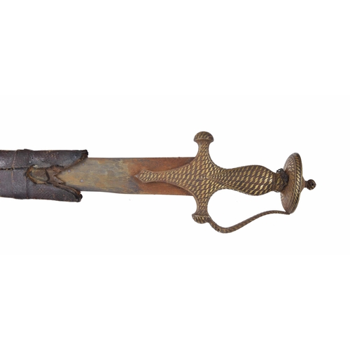 681 - Mughal Indian Tulwar type broad sword, with a 32