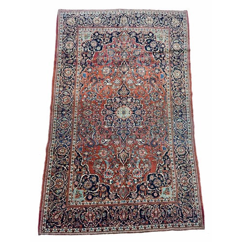 909 - Persian hand-made Kashan rug, 81