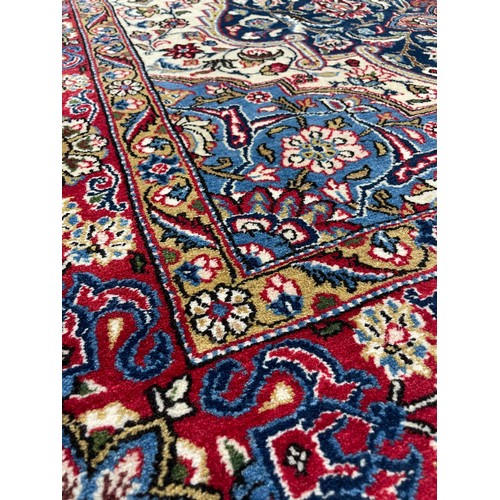 911 - Persian hand-made Qum rug, 80