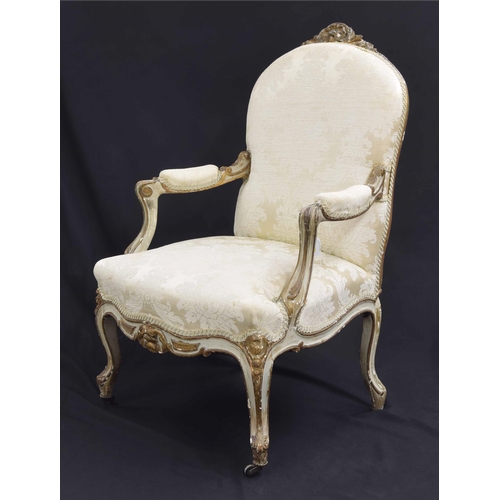 951 - French style fauteuil salon chair, 26