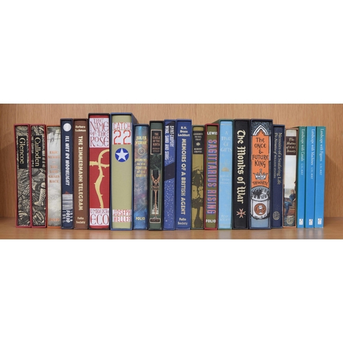 41 - Folio Society - Group of bound and slip cased novels and books