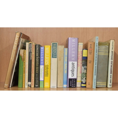 25 - Group of assorted antiques, furniture and collectables reference books and price guides ... 