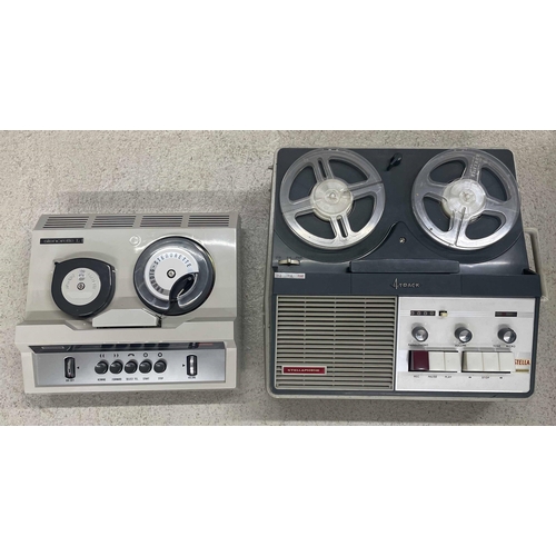 58 - Grundig Stenorette L reel to reel dictaphone; together with a Stellaphone 4 track reel to reel tape ... 