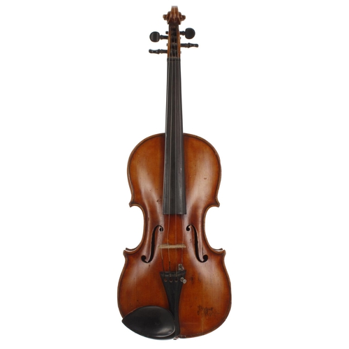 2001 - Three-quarter size German violin circa 1930, 13 5/16