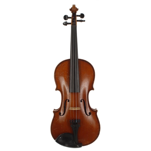 2001 - Three-quarter size German violin circa 1930, 13 5/16