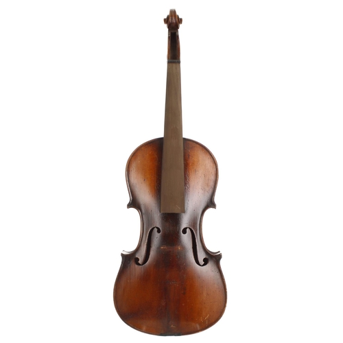 2006 - German Stradivari copy violin circa 1900, 14 1/16