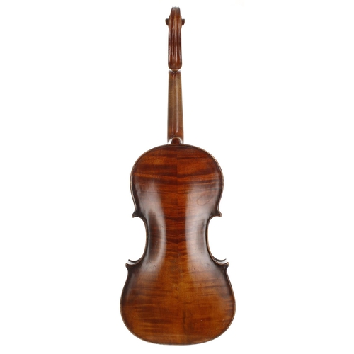 2006 - German Stradivari copy violin circa 1900, 14 1/16