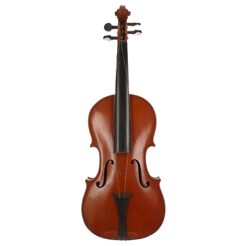 2009 - Maidstone full size violin; also three other full size violins and a three-quarter size violin (5)... 