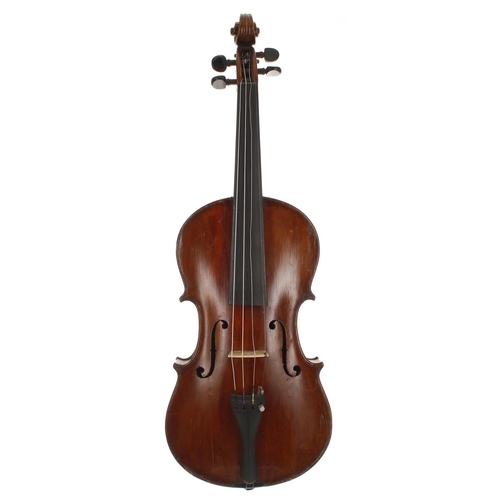 2013 - Scottish violin by and labelled Hugh McDougall, Inverness 1898, 14 1/4