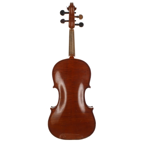 2401 - Early 20th century violin, 14 1/8