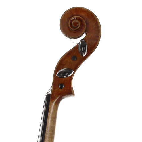 2409 - Good modern English viola by William Piper labelled Completely Handmade in England Especially for Cr... 