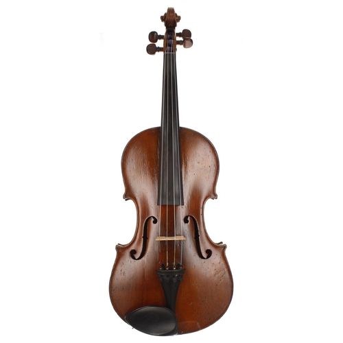 2410 - Late 19th century German viola, 15 7/16