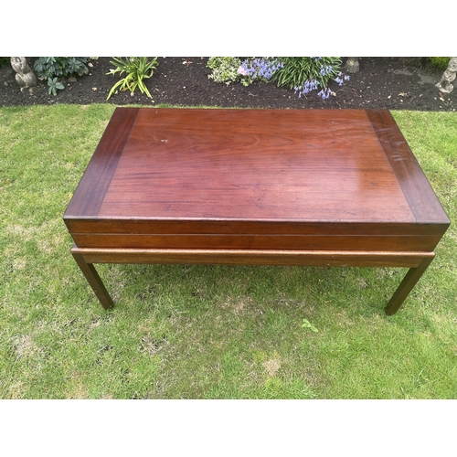 1786 - Large table-top mahogany folding bagatelle board upon a bespoke made stand, 48