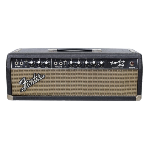 928 - 1964 Fender Tremolux-Amp guitar amplifier head, made in USA, no. A02642*Please note: Gardiner Houlga... 