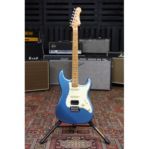 662 - Jet JS-400 electric guitar, Lake Placid blue finish, with original shipping box (new/B stock)*Please... 