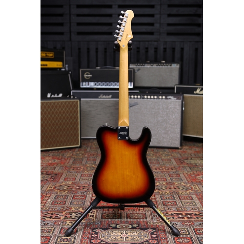 663 - Jet Guitars JT-300 left-handed electric guitar, sunburst finish with several small impact blemishes ... 