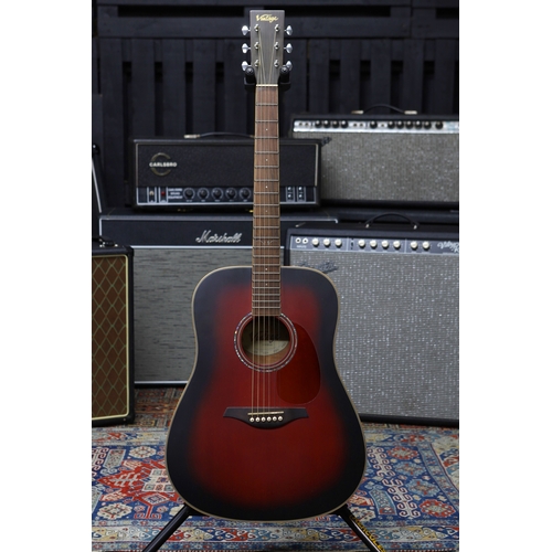 705 - JHS Vintage V501BGB acoustic guitar, red burst finish (new/B stock)*Please note: this lot is subject... 