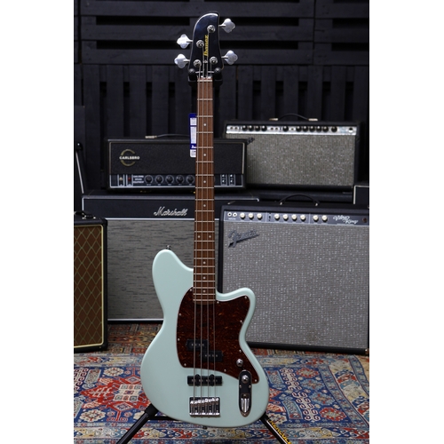 636 - Ibanez TMB100 bass guitar, mint green finish, boxed with original packaging (new/B stock)*Please not... 