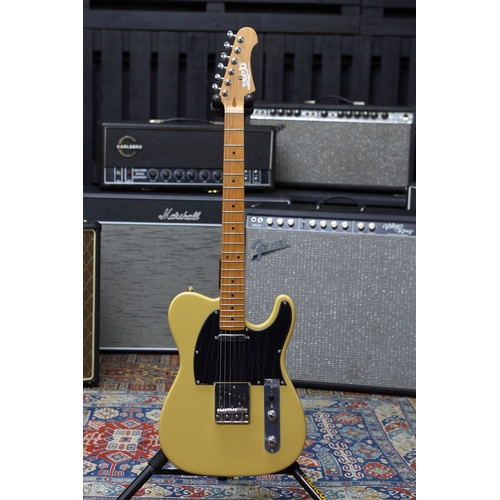 664 - Jet Guitars JT-350 electric guitar, butterscotch finish, with original packaging (new/B stock)*Pleas... 