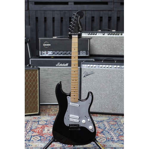 615 - 2021 Squier by Fender Contemporary Stratocaster Special electric guitar, black finish, with original... 