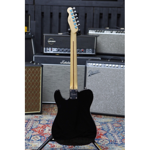 623 - 2021 Squier by Fender Bullet Telecaster electric guitar, black finish (large blemish to front edge),... 