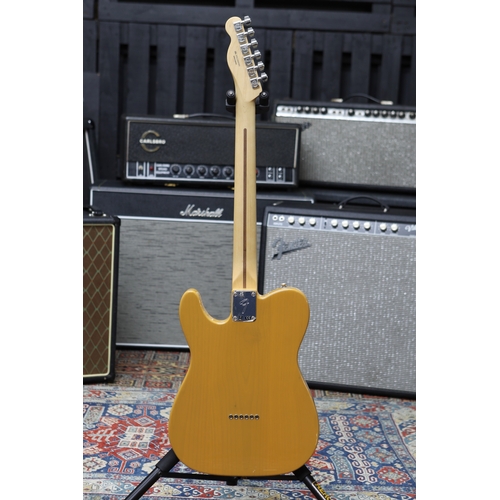 604 - 2022 Fender Player Series Telecaster electric guitar, made in Mexico, butterscotch finish, with orig... 