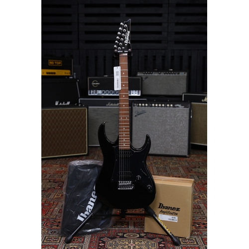 637 - Ibanez electric guitar Jumpstart Package including Ibanez Gio guitar and amplifier, with original ac... 