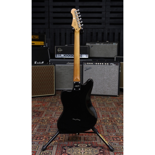 665 - Jet Guitars JJ-350 electric guitar, black finish, with original box and packaging (new/B stock)*Plea... 