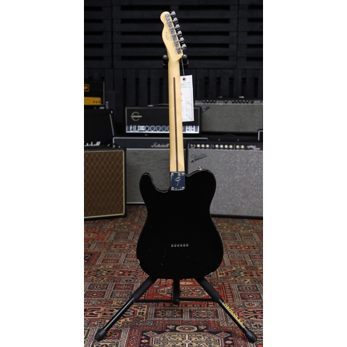 603 - 2022 Fender Player Series Telecaster electric guitar, made in Mexico, black finish (damage to finish... 