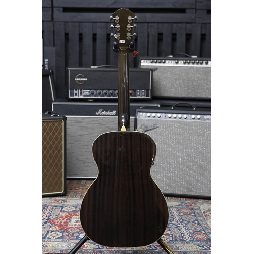 605 - 2021 Fender FA Series FA-235E Concert Moonlight Burst acoustic guitar, with original box and packagi... 