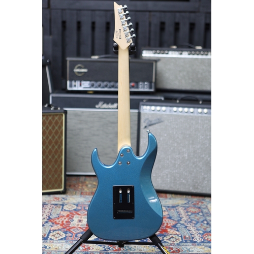 644 - 2021 Ibanez GRX40-MLB electric guitar, metallic blue finish, boxed (new/B stock)*Please note: this l... 