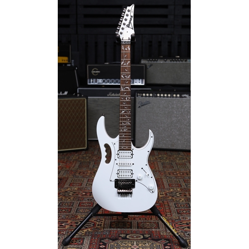 651 - 2020 Ibanez Jem Jr electric guitar, white finish, boxed (new/B stock)*Please note: this lot is subje... 