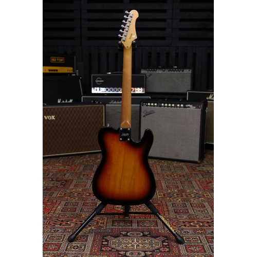 668 - Jet Guitars JT-300 left-handed electric guitar, sunburst finish, body damage (new/B stock)*Please no... 