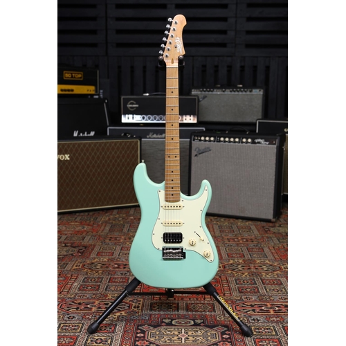 669 - Jet Guitars JS-400 electric guitar, surf green finish, boxed (new/B stock)*Please note: this lot is ... 