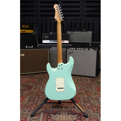 669 - Jet Guitars JS-400 electric guitar, surf green finish, boxed (new/B stock)*Please note: this lot is ... 