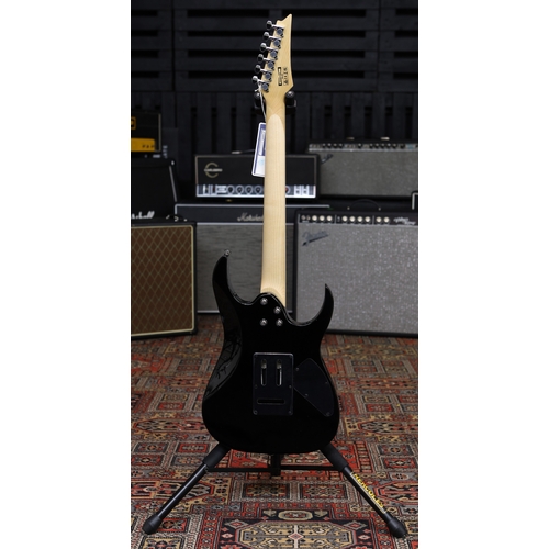 655 - Ibanez GRG170DXL-BKN left-handed electric guitar, black finish (new/B stock)*Please note: this lot i... 