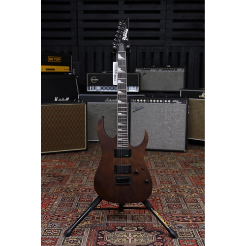 656 - 2021 Ibanez GRG121DX electric guitar, walnut finish, boxed (new/B stock)*Please note: this lot is su... 