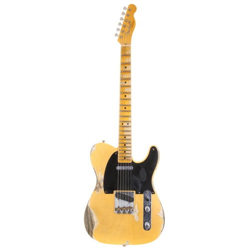 18 - 2021 Fender Custom Shop LTD 51 Telecaster Relic electric guitar, made in USA; Body: heavy relic blon... 