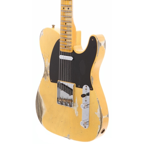 18 - 2021 Fender Custom Shop LTD 51 Telecaster Relic electric guitar, made in USA; Body: heavy relic blon... 