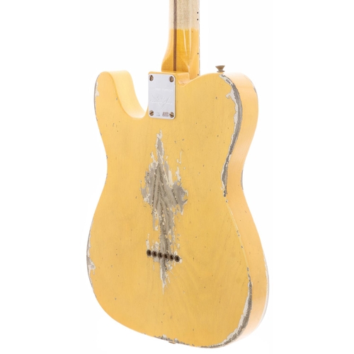 18 - 2021 Fender Custom Shop LTD 51 Telecaster Relic electric guitar, made in USA; Body: heavy relic blon... 