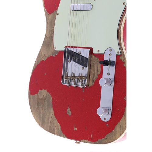 19 - 2017 Fender Custom Shop Custom 60 Telecaster Custom Super Heavy Relic electric guitar, made in USA; ... 