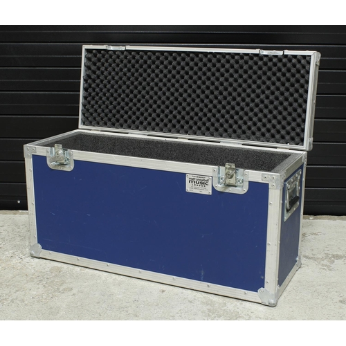 556 - The Script - heavy duty guitar amplifier head flight case, external dimensions: 44cm high, 83cm wide... 