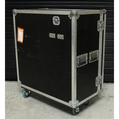 560 - The Script - heavy duty flight case on wheels bearing an 'ITAOL' stencil to the front*Redundant equi... 